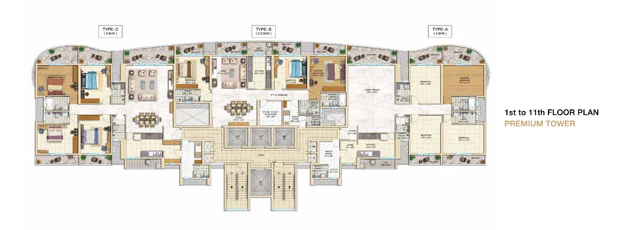 Tritvam Floor-Plan
